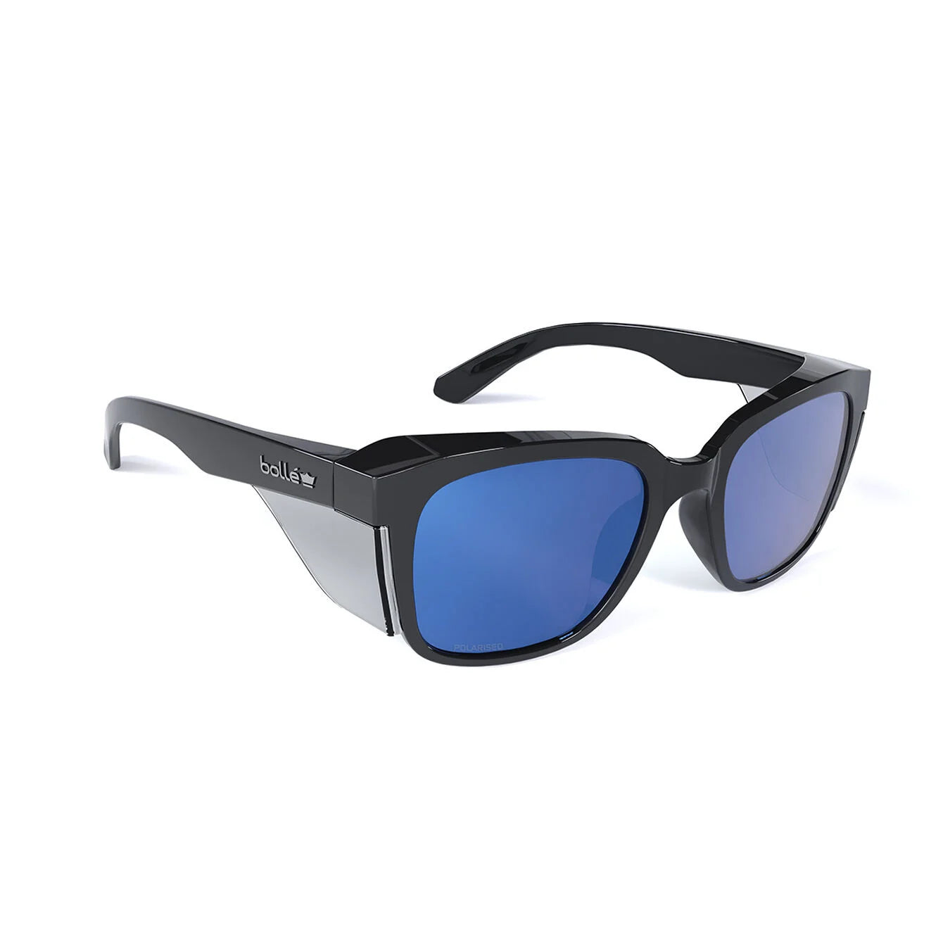 STKS Polarised Black Gloss Frame with Cobalt Mirror Lens - STK41N51A