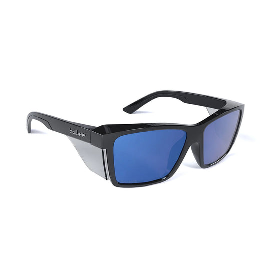 STKS Polarised Black Gloss Frame with Cobalt Mirror Lens - STK42N51A