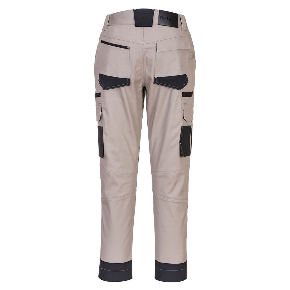 Slim Fit Stretch Trade Pants Clay - MP707 Back